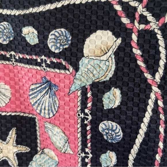 Talbots Sea Shell Skirt size 8 petite EUC lined textured coastal beach - Picture 10 of 12